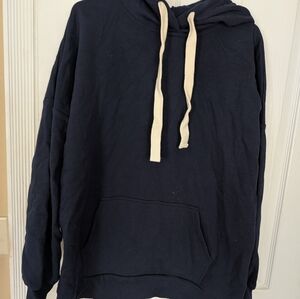 NWOT Navy Blue Zenana Sweatshirt, Size Large